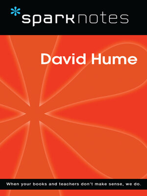 cover image of David Hume (SparkNotes Philosophy Guide)